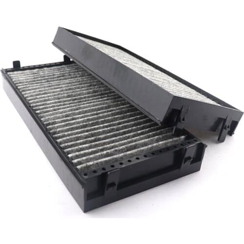 2PCS Car Cabin Air Filters for BMW X6 E71 2007-2014 E72 2009-2012 F86 2013-2019 F16 2014-2019 64316945586 64316945585 CU2941-2