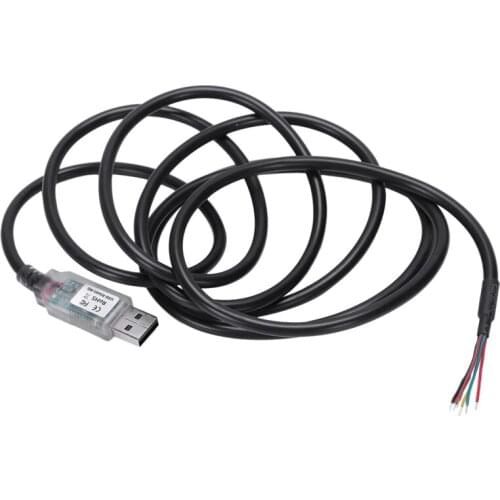 FTDI Chip usb to RS485 Cable with TX/RX LEDs, Wire End, 1.8M USB-RS485-WE compatible