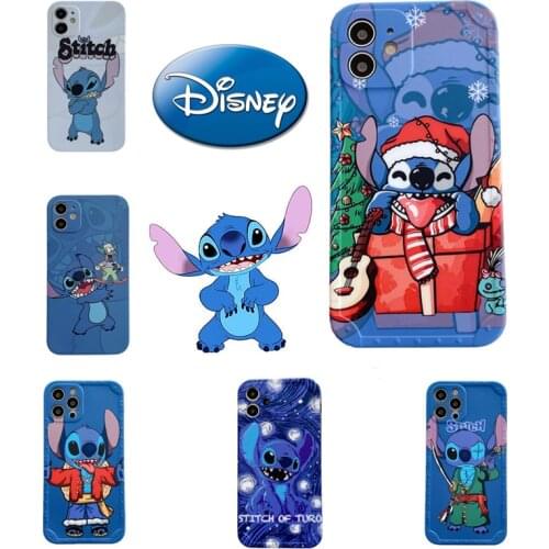 Disney Stitch Phone Case for Iphone 12 Pro Max 12 Mini 11Pro Max X XS Max XR 7 Plus 8 Plus Stitch Phone Cover Case Shipping Free