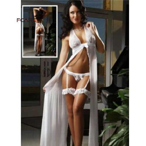 Fcare 2016 plus size XXXL, XXXXL dress+g string erotic sexy lingerie lace sexy lingerie hot