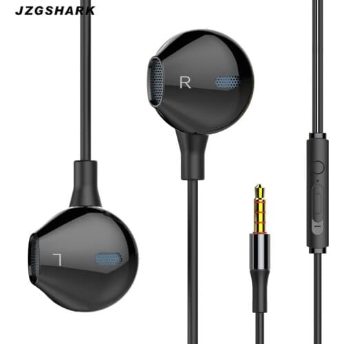 JZGSHARK Bass Sound Earphone In-Ear Sport Earphones with mic for xiaomi iPhone Samsung Headset fone de ouvido auriculares MP3