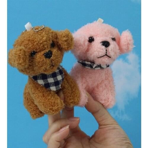 New funny popular Simulation Teddy Dog pendant decoration good quality Exquisite Soothing Doll christmase birthday couple gift