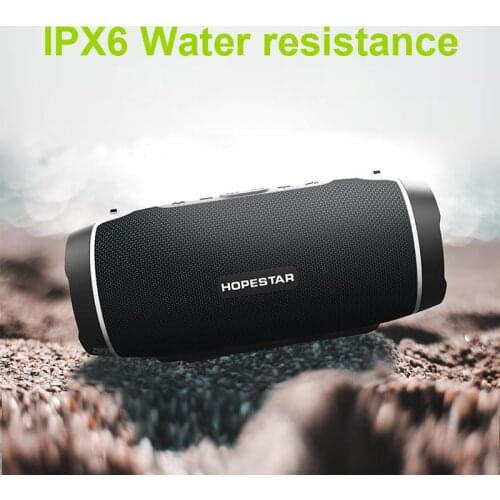 Original genuine Hopestar H45 party portable bluetooth speaker, high-power 20W outdoor waterproof subwoofer speaker with handle