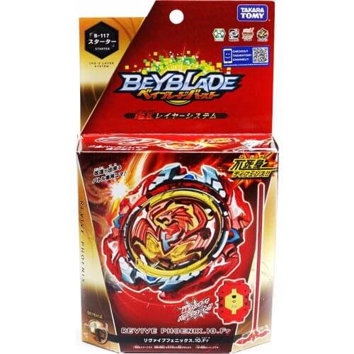 Original Takara Tomy Beyblade BURST B-117 Starter Revive Phoenix.10.Fr