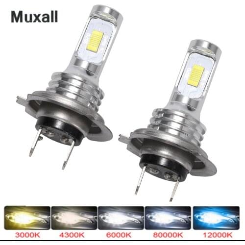 Muxall CSP LED Turbo Auto Car Headlight Bulbs 80W H1 H7 H11 H8 9005 9006 HB3 HB4 Lamps Luces Led Para Auto Nebbia Fog Light lamp