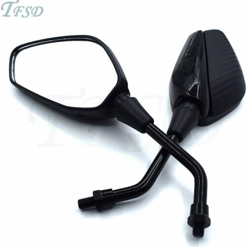 10mm universal motorcycle accessories motorbike side mirror rearview mirror For Triumph Tiger 800 1050 Rocket III Street Triple