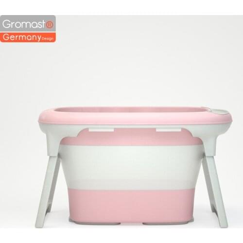 New born swimming bath tub Baby Portable Folding Large Size Anti-Slip Non-Toxic Bathtub kid Bathing Bucket Infant Shower Washing