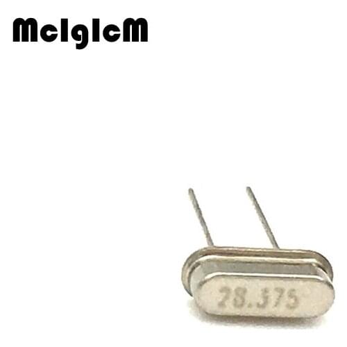 1000pcs hc-49s 28.375MHz 20ppm 20pF quartz resonator