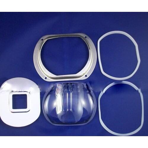 107mm Street Lamp Lens 30-100W Integrated Light Source Lens Street Lamp Lens 5 Piece Set
