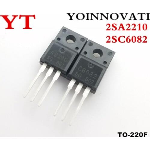 40pcs/lot 2SA2210 2SC6082 20pcs A2210 + 20pcs C6082IC Best quality