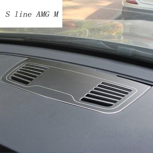 Car Styling Center Console Outlet decoration Covers Stickers Trim for BMW E90 3 series central refit Interior Auto Accessories