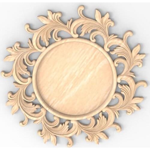 Digital file 3d model relief for cnc carving engraving in STL file format picture photo frame