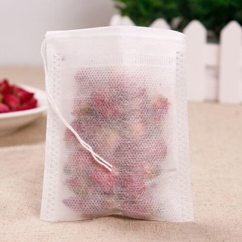 Wonderlife Filter bag, tea bag, tea bag, tea pot, decoction, medicine seasoning, brine bag, disposable thread drawing non-woven