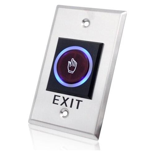 LPSECURITY No touch Exit Switch Inductive/Exit Button Sensor Access control DC12V with LED Indicator