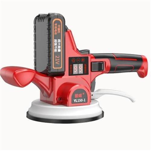 21V Tile Laying Machine High-power Vibrator High-efficiency Portable Digital Display Tiling Tool Hand-held Tiling Artifact