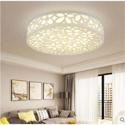 Ceiling Lights master bedroom lamp warm and creative living room lamp modern simple round romantic light adjustable LU726336