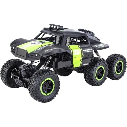 Q101 Six-Wheel Drive Climbing Remote Control Trucks 1:10 Off-Road Vehicle Toy Toy Gift for Adults Kids Boys