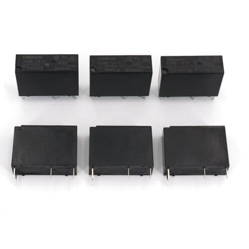 10Pcs Omron G5NB-1A-E DC5V/12V/24V Single-Pole 4Pin SPST PCB Mount Mini Power Relay