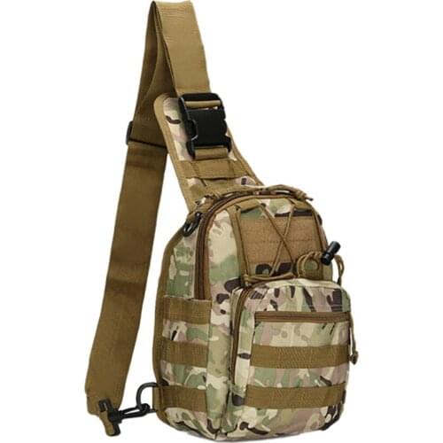 Tactical Military Nylon Backpack One Shoulder Bags Outdoor Camouflage Sport Camping Hiking Trekking Bags