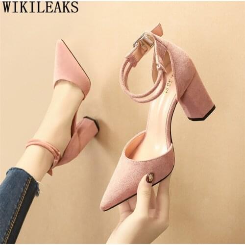 Fashion Pumps Women Shoes High Heels Sandals Women Luxury Shoes Women Designers Black Heels Mary Jane Shoes Heels Women 2020
