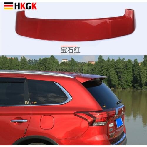 High-quality ABS paint car fixed tail, high quality stable car rear spoiler For Mitsubishi Outlander 2013-2018 Car-styling