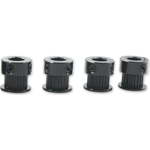 1pc/5pcs 3D printer accessories 2GT Sync wheel 16 20 teeth Bandwidth 6 Inner hole 5 Inner hole 8 GT2 black pulley
