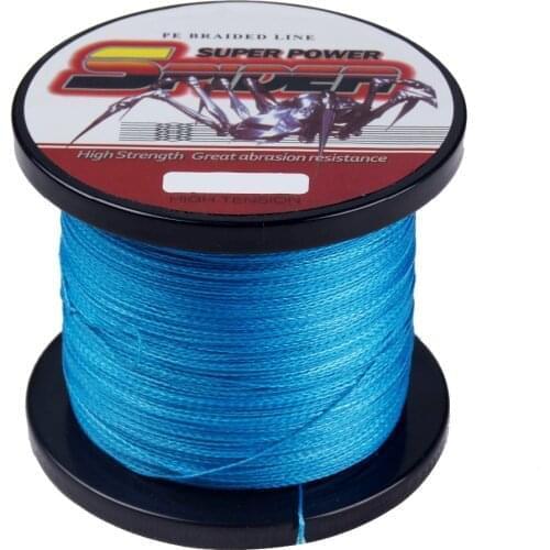 4 Strands 500M 6-100LB High Quality Braided Fishing Line 13 Colors Available Multifilament Fishing Wire Material from Japan