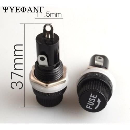 5pcs Panel Mounting Fuse Holder HRC Fuse Holder BLX-1 5X20mm 6x30mm