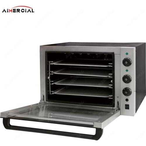 EC01C electric double fans convection oven stainless steel steam function top heating convection toaster oven with tray