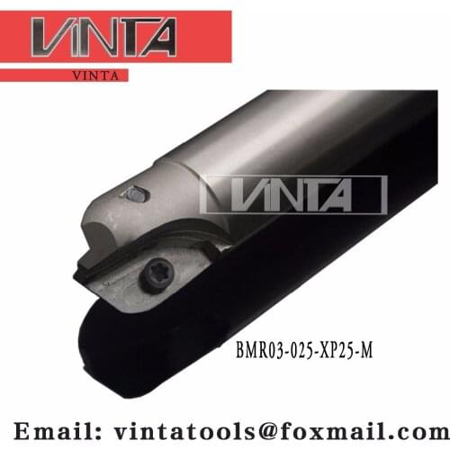 Free shipping BMR03-025-XP25-M Indexable Milling cutter matched XPHT25R1204 carbide insert