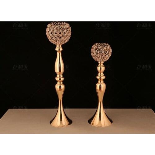 Crystal candle holder Wedding Candelabra Table Centerpiece