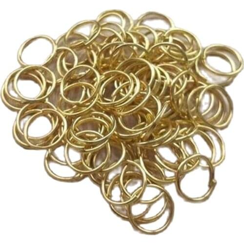 200pcs 4/6/8/10mm Metal Open Jump Rings DIY Jewelry Making Findings Split Rings Handmade Jewelry Accessories Connector Wholesale