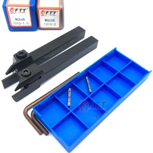 MGEHR1010-1.5 MGEHR1010-2 MGMN150 MGMN200 YC1125 External Grooving Tool Holder Parting Plate High quality Carbide Inserts