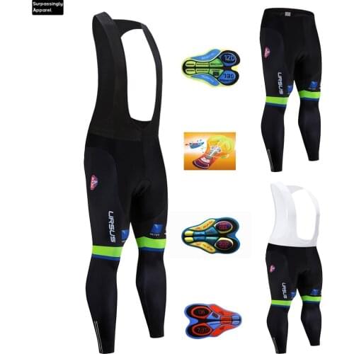 6XL Men Black Sottoli Cycling Bib Pants Long Sleeve Coolmax 20D Gel Pad Bike Bib Tights Mtb Ropa Ciclismo Moisture Wicking Pants