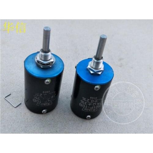 Used Sakae 25HP-10B 1K 2K 5K 200K Multi-turn wirewound potentiometer Shaft 25mm switch