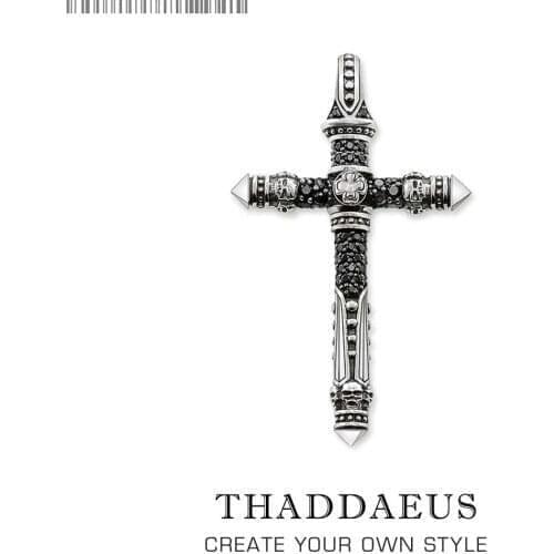 Pendant Cross,2017 Brand New Fashion Jewelry Europe Style Bijoux Necklace Accessories Gift For Woman & Rebel Men