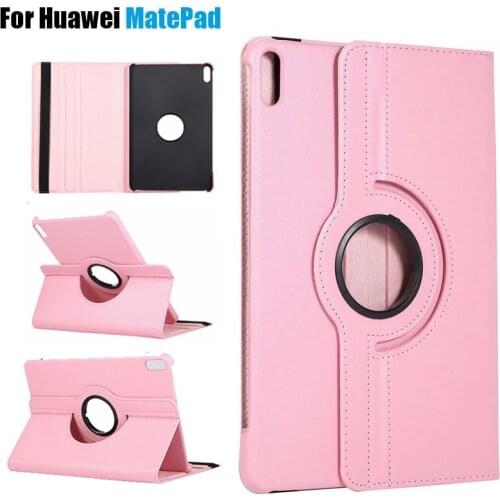 360 Degree Rotating Smart Case For Huawei MatePad 10.4 Inch BAH3-W09 AL00 2020 PU Leather Flip Stand Case For Pro 10.8inch 2019