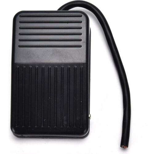 1Pcs SPDT Nonslip Momentary Electric Power Foot Pedal Switch 220V 10A