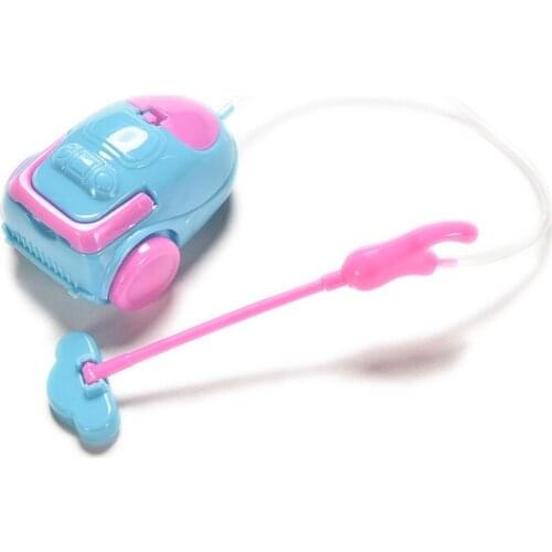 One Pcs Doll Accessories Super cute Vacuum Cleaner Doll Furniture For Doll Child Baby Toys Best Gift for Child