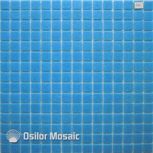 Free shipping blue glass mosaic tile swimming swimming pool mosaic tile wall tile floor tile