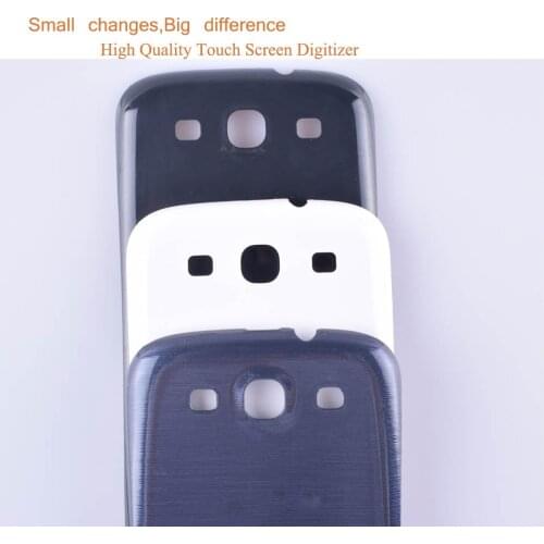 10Pcs/lot For Samsung Galaxy S3 i9300 S 3 III S3 9300 I9305 Housing Battery Cover Back Cover Case Rear Door Chassis Shell