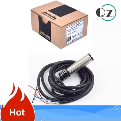 BR100-DDT BR100-DDT-P Autonics M18 12-24VDC Diffuse Reflectance Photoelectric Switch Sensors New High Quality