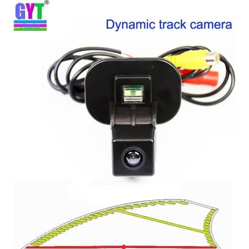 Dynamic Trajectory Tracking car Rear view parking camera For Hyundai Verna Solaris Sedan Kia Forte Parking Accessories