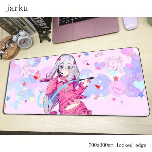 Eromanngasennsei pad mouse computador gamer mause pad 700x300X2MM padmouse big Senjyu Muramasa mousepad gadget office desk mats