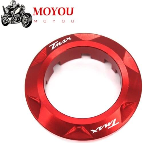 New Moto Ignition Switch Covers Decorative Caps for Yamaha TMAX 530 2013 2014 2015 Motorcycle Key Switch Guard Protector Rings