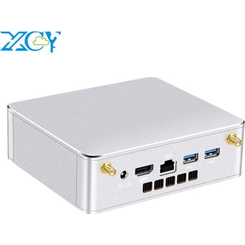 XCY Mini Pc Intel i3 4010Y i5 4200Y Windows 10 Linuxl Wifi Ultra Celeron 3205U Desktop Computer Minipc Micro Pentium 3805U
