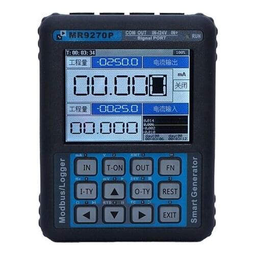 MR2.0TFT-P 4-20mA Signal Generator Calibration Current Voltage Pressure Transmitter USB Port Rechargeable Mr Signal MR9270P