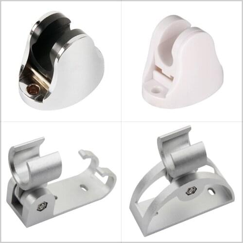 Bathroom Avoid Punch Space Aluminum Spray Base Trace Hook Adjustable Shower Room Shower Nozzle Aluminum Bracket