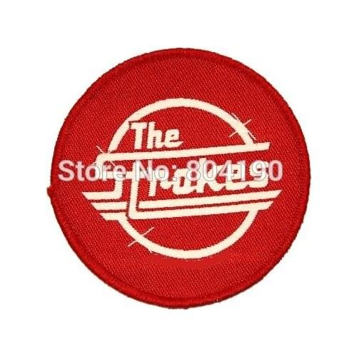 3" THE STROKES Red Classic Diner Punk Rock Embroidered NEW IRON ON SEW ON Patch Heavy Metal Wholesale