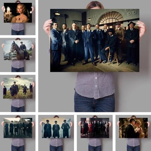 Peaky Blinders Film TV Movie Quality Wall Art Home Decor Canvas Painting Art Nordic Decoration Dormitory Living Room Poster A618